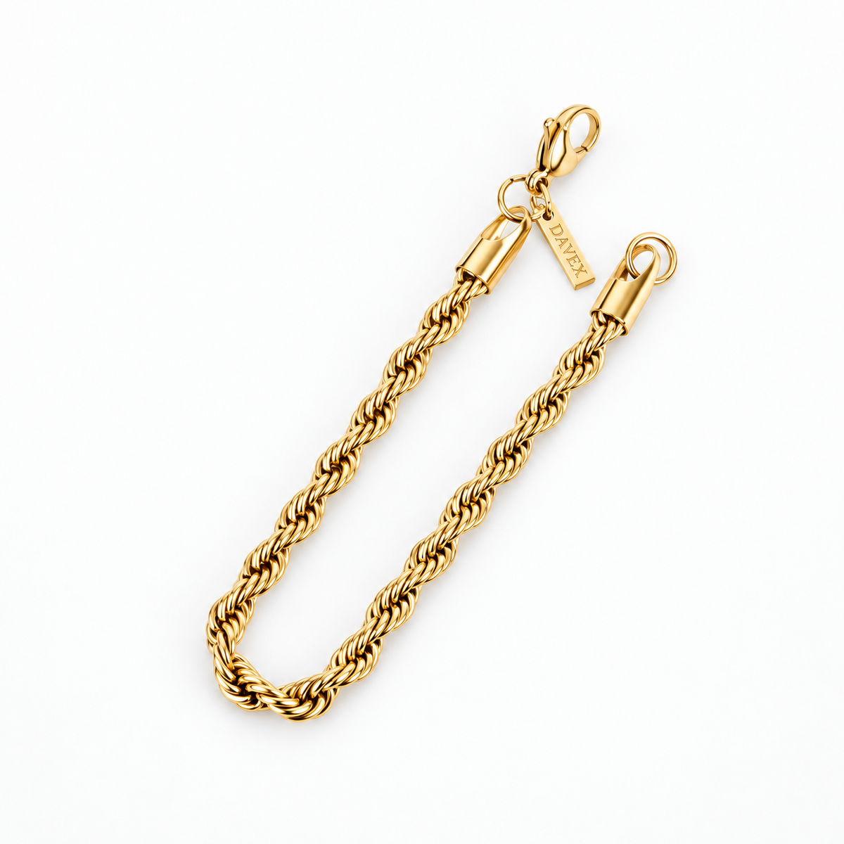 Rope Bracelet (Gold) 5mm