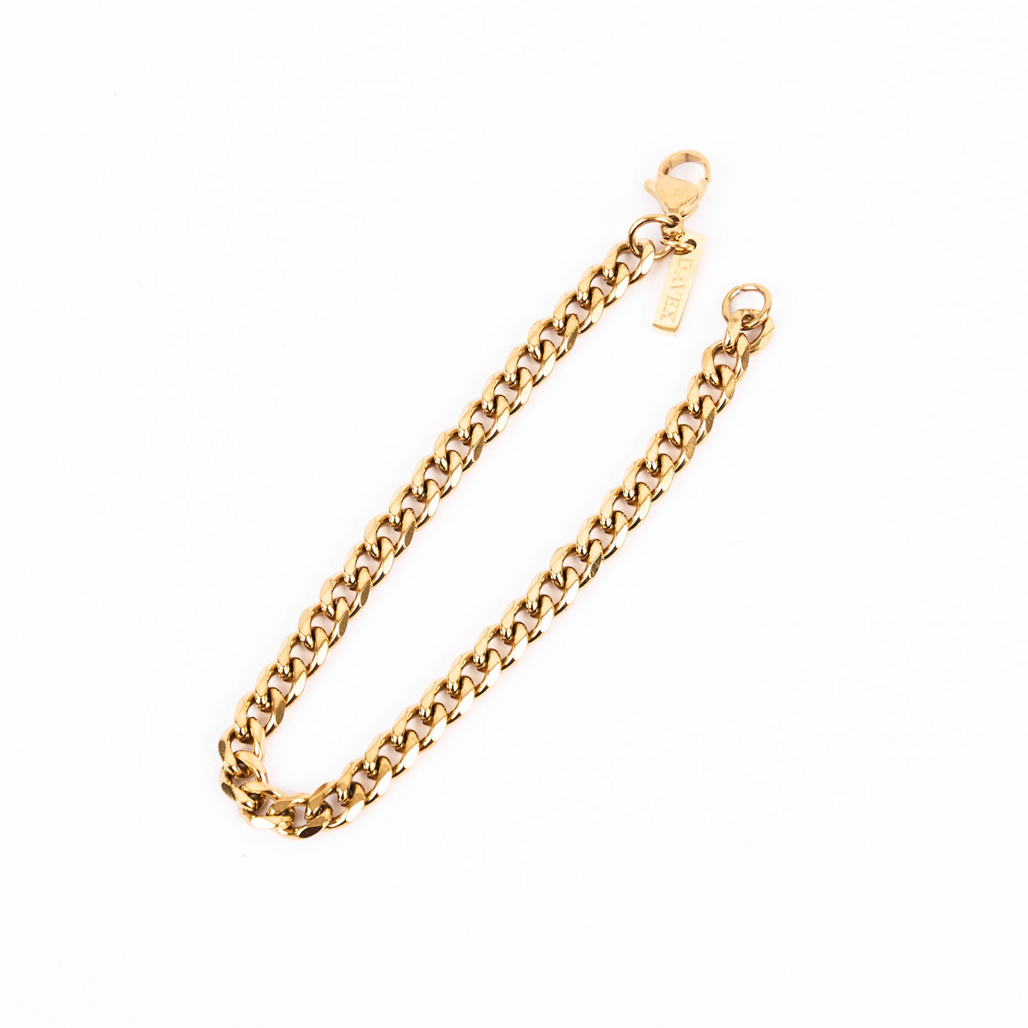 Cuban Bracelet (Gold) 5mm