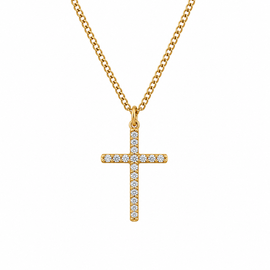 Diamond Cross Necklace