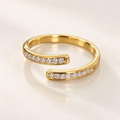Crystal Covered Ring