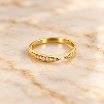 Sparkle Open Ring