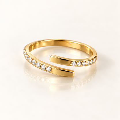 Crystal Wrap Ring