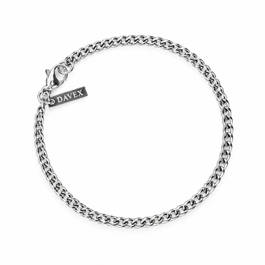 Connell Bracelet (Silver) 2mm