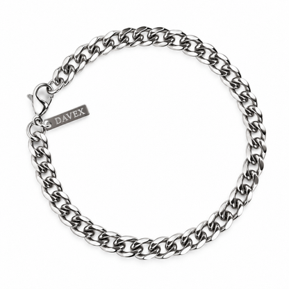 Cuban Bracelet (Silver) 5mm