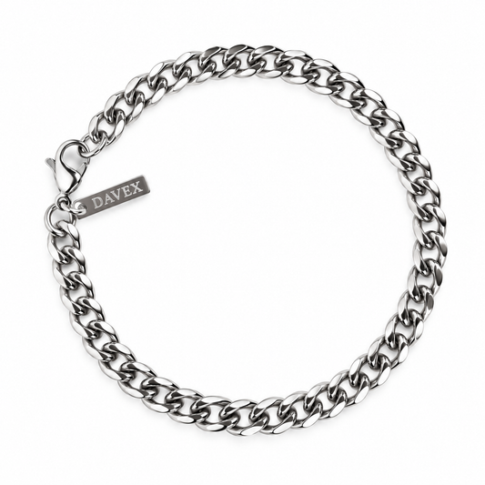 Cuban Bracelet (Silver) 5mm