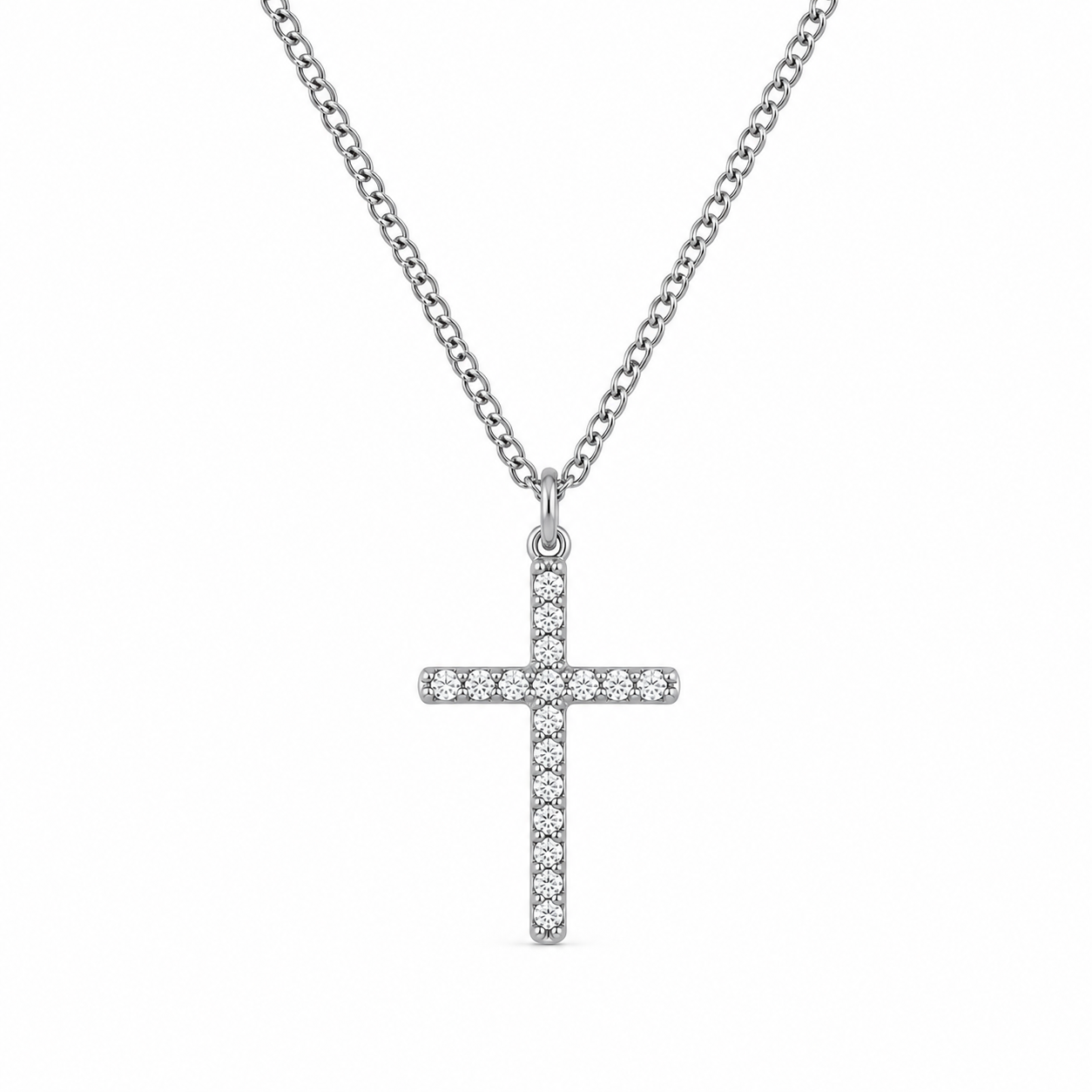 Diamond Cross Necklace