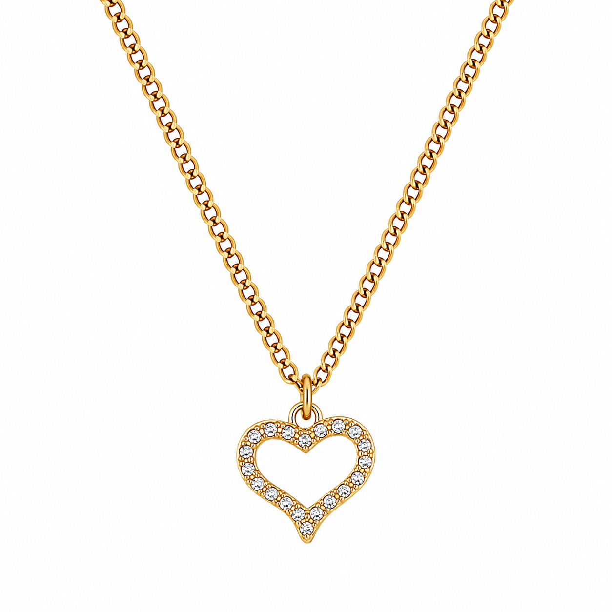 Diamond Heart Necklace