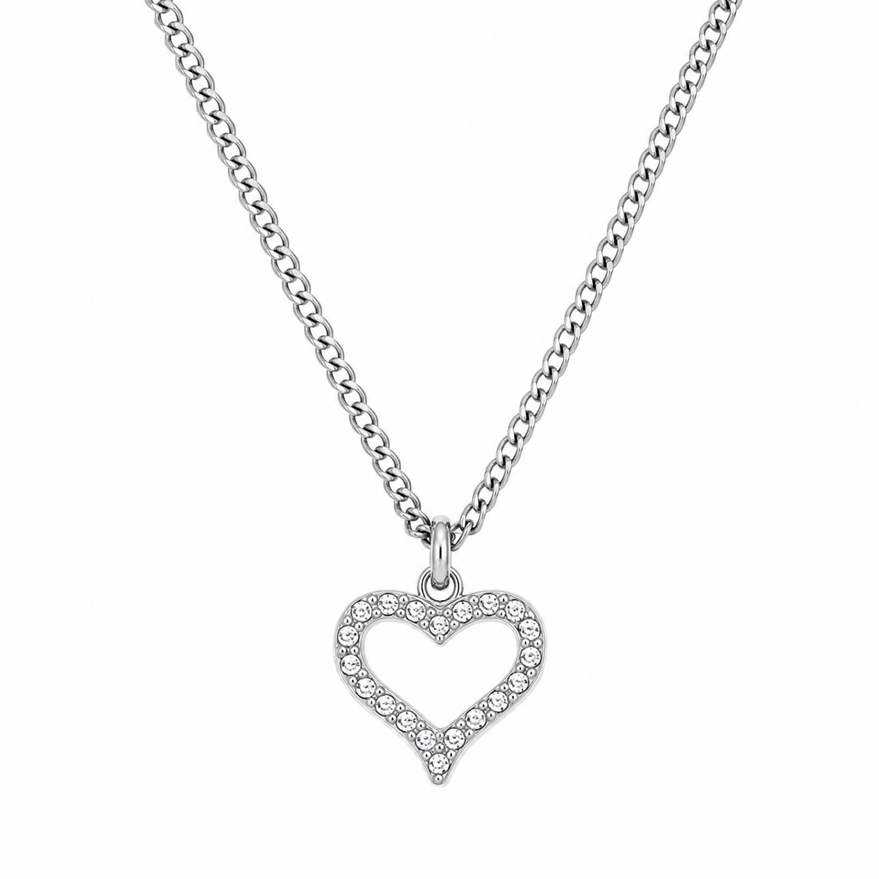 Diamond Heart Necklace