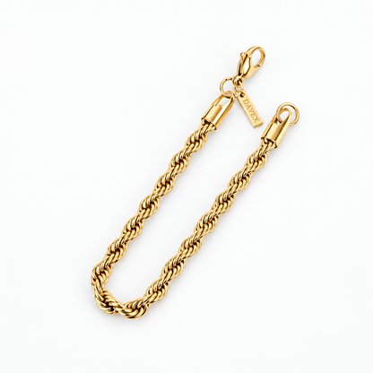 Rope Bracelet (Gold) 5mm