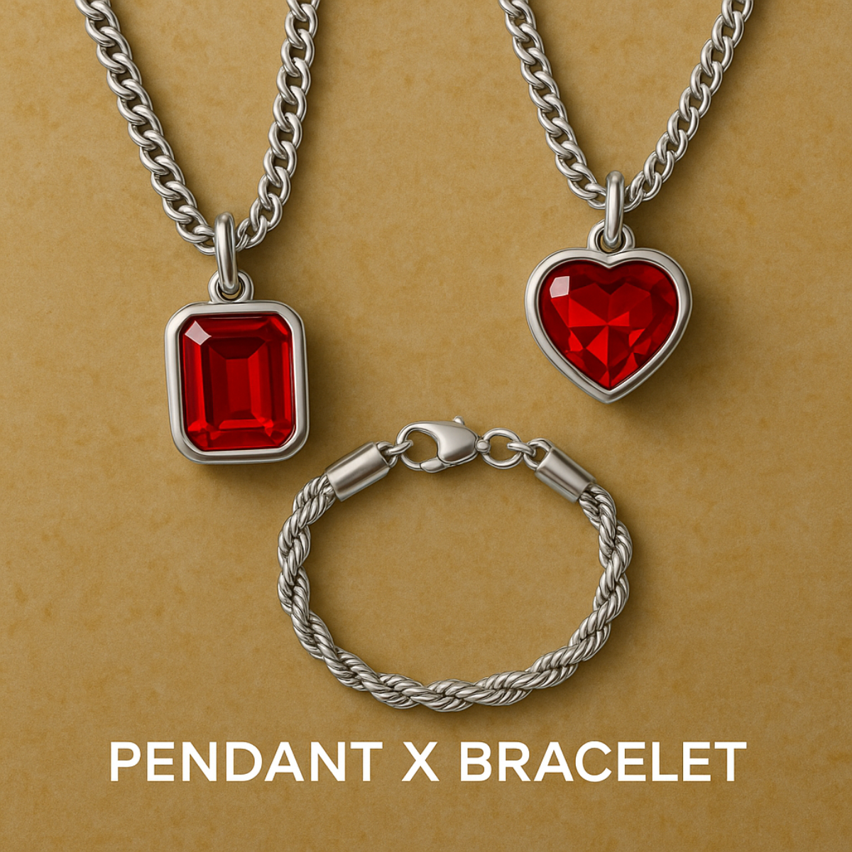 Birthstone Set (Silver)