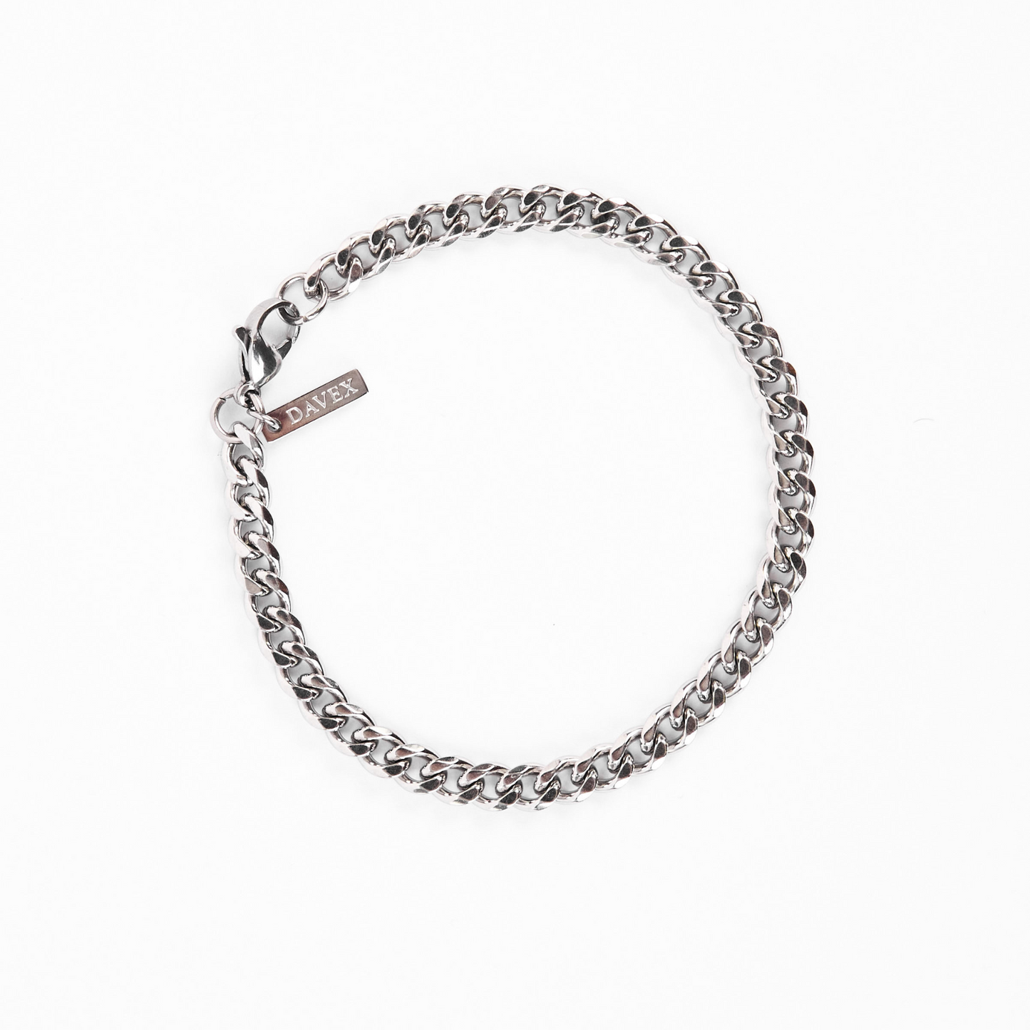 Cuban Bracelet (Silver) 5mm