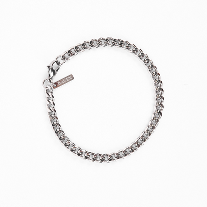 Cuban Bracelet (Silver) 5mm