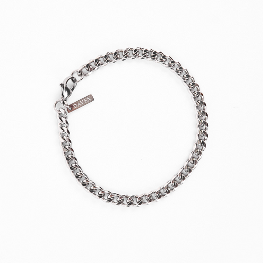 Cuban Bracelet (Silver) 5mm