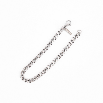Cuban Bracelet (Silver) 5mm