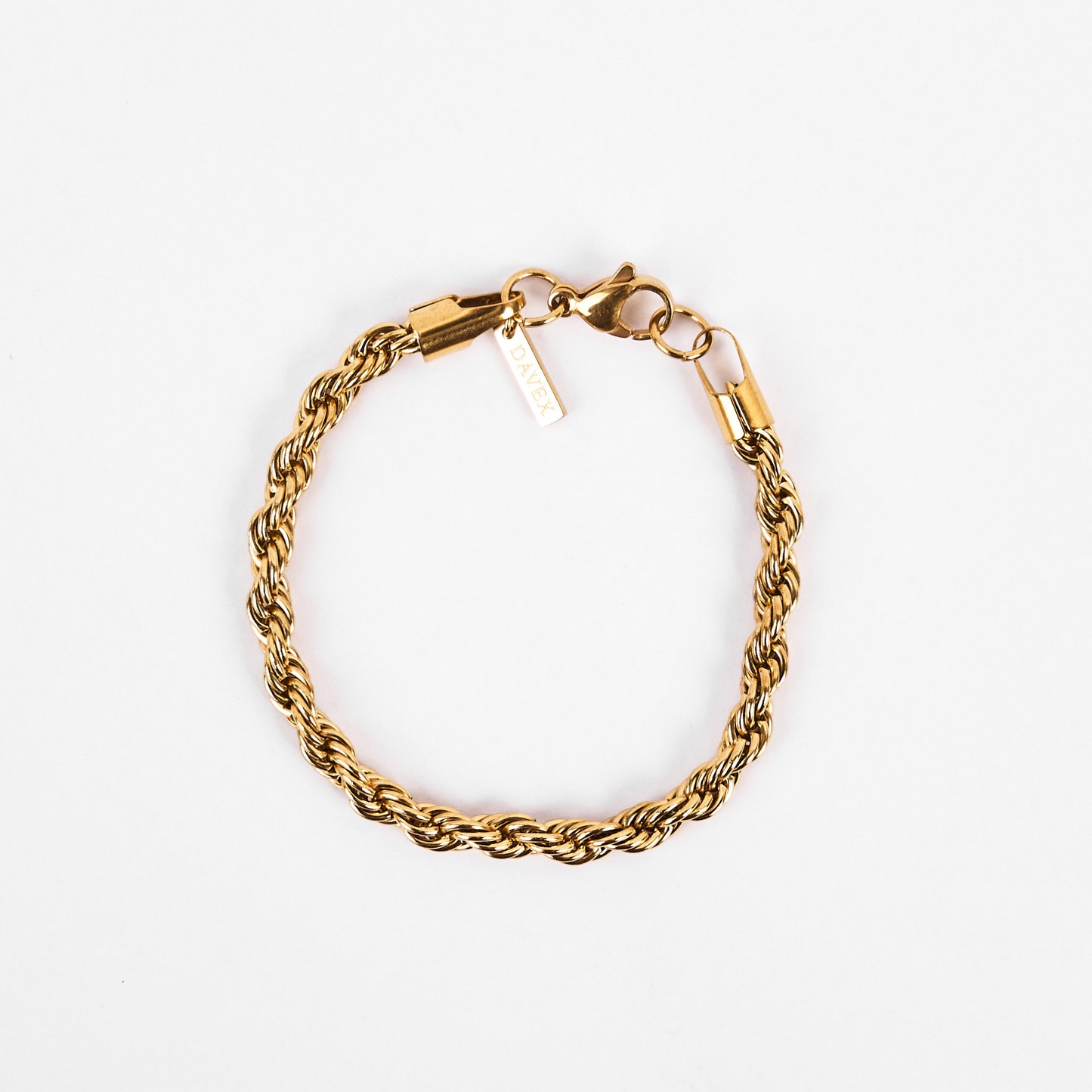 Rope Bracelet (Gold) 5mm