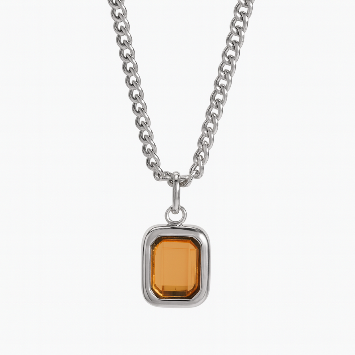 Birthstone Pendants (Silver)