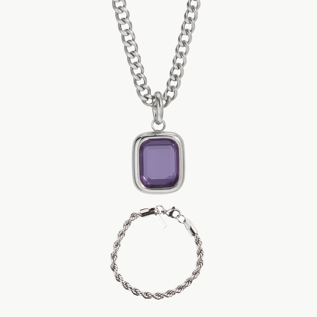 Birthstone Set (Silver)