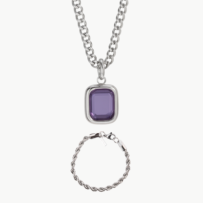 Birthstone Set (Silver)