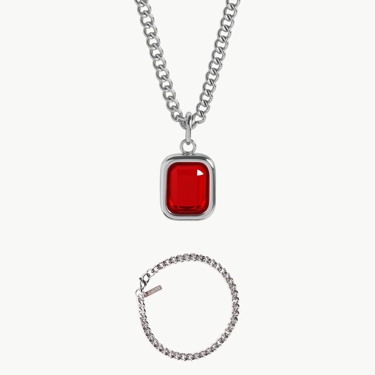 Birthstone Set (Silver)