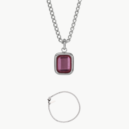 Birthstone Set (Silver)