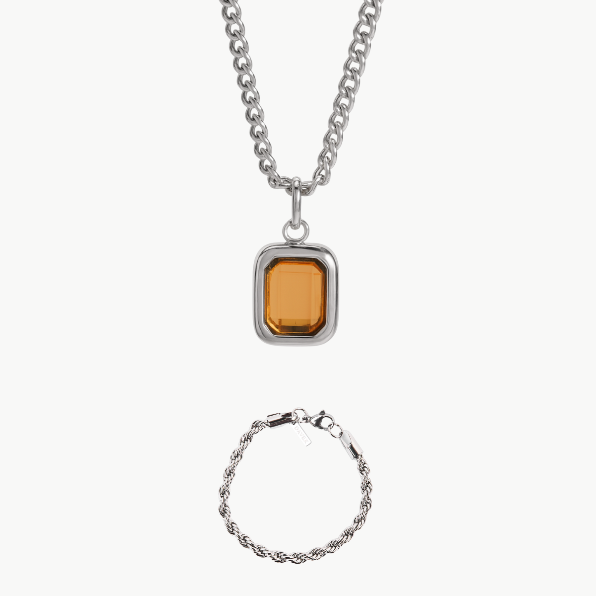 Birthstone Set (Silver)