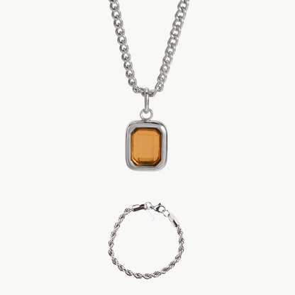 Birthstone Set (Silver)