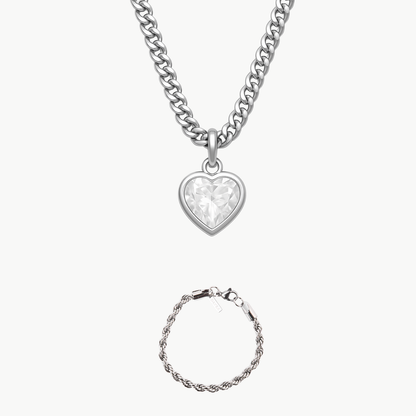 Birthstone Set (Silver)