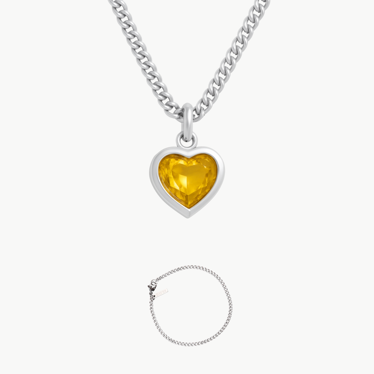 Birthstone Set (Silver)