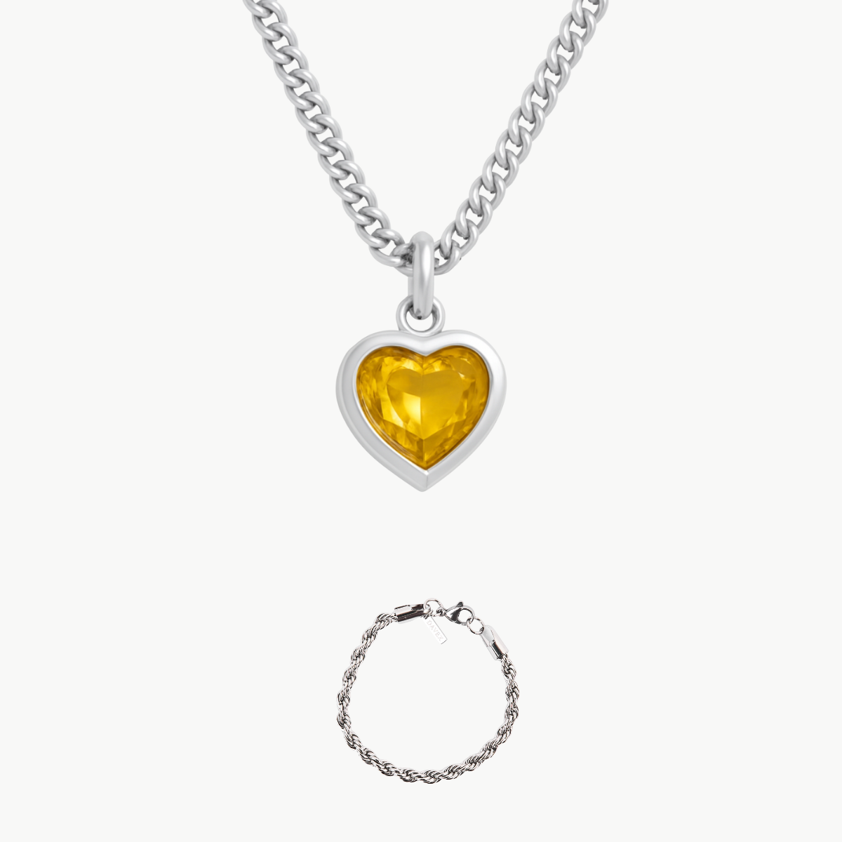 Birthstone Set (Silver)