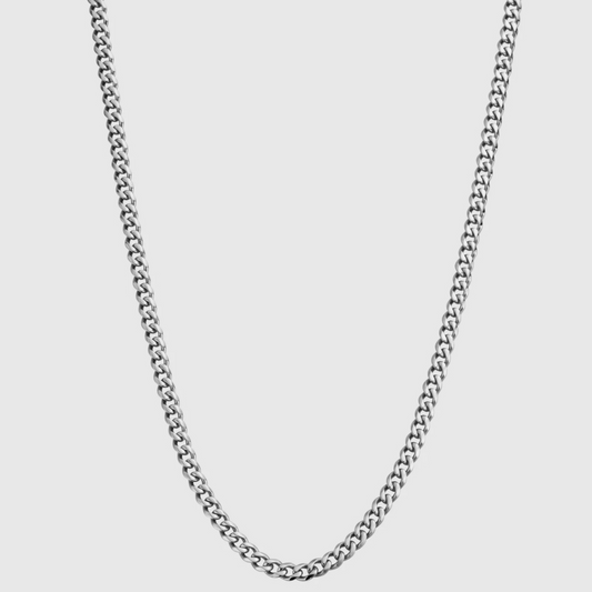 Cuban Chain (Silver) 5mm