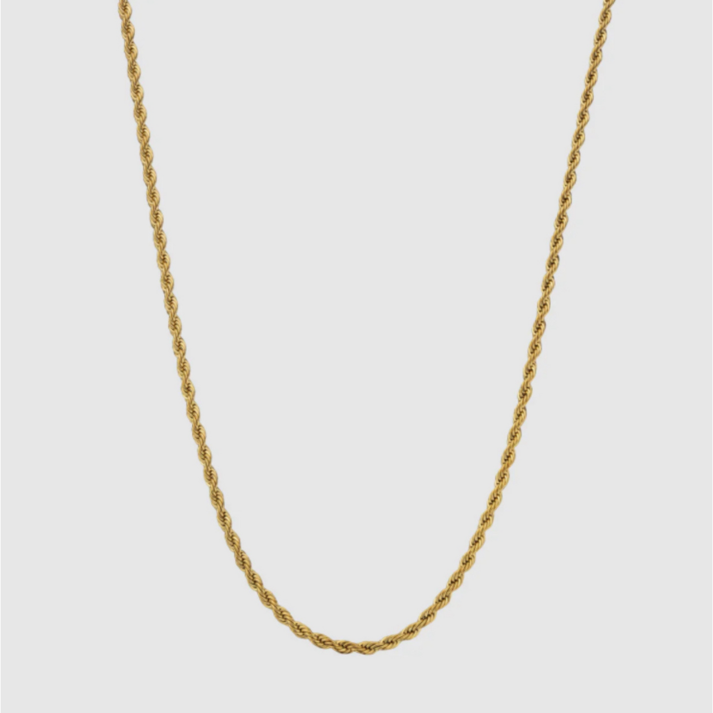 Rope Chain (Gold) 3mm