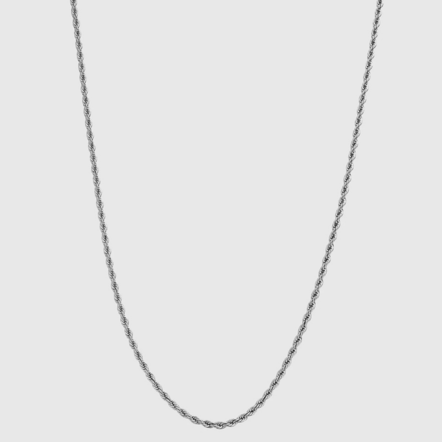 Rope Chain (Silver) 3mm