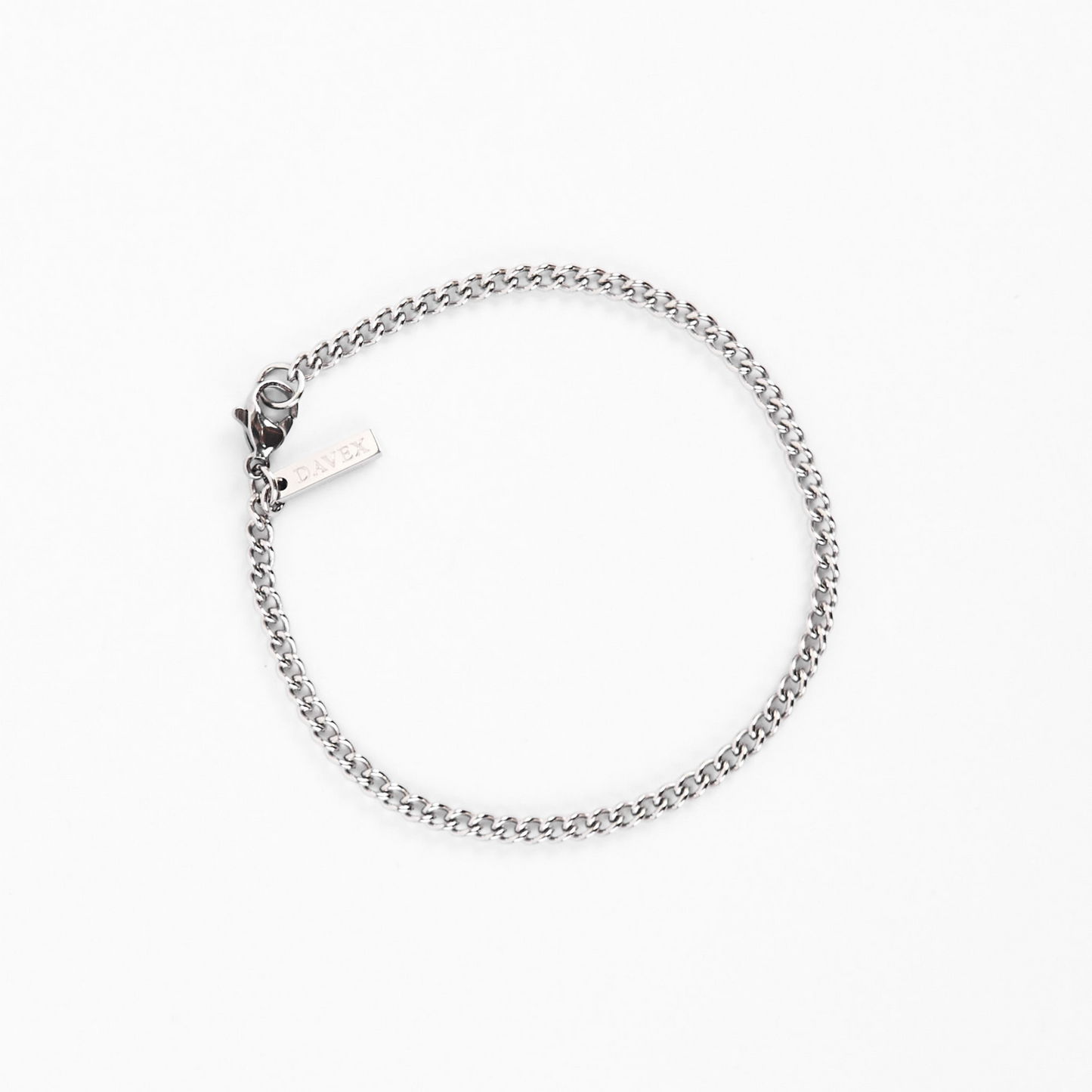 Connell Bracelet (Silver) 2mm