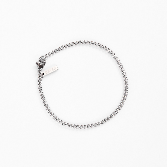 Connell Bracelet (Silver) 2mm